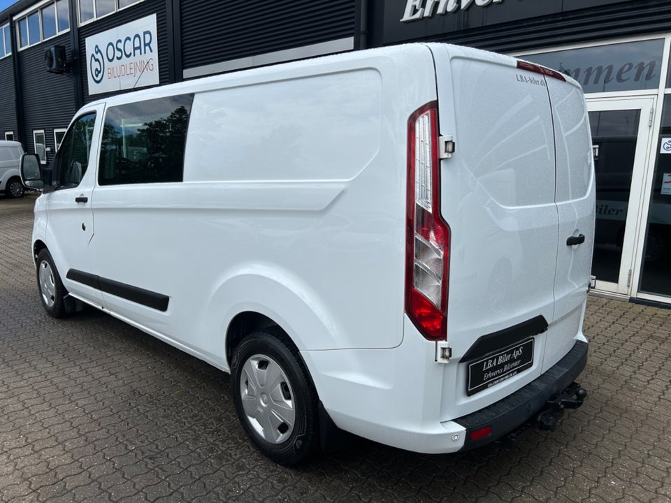 Ford Transit Custom 300L 2,0 TDCi 130 Trend Mandskabsvogn