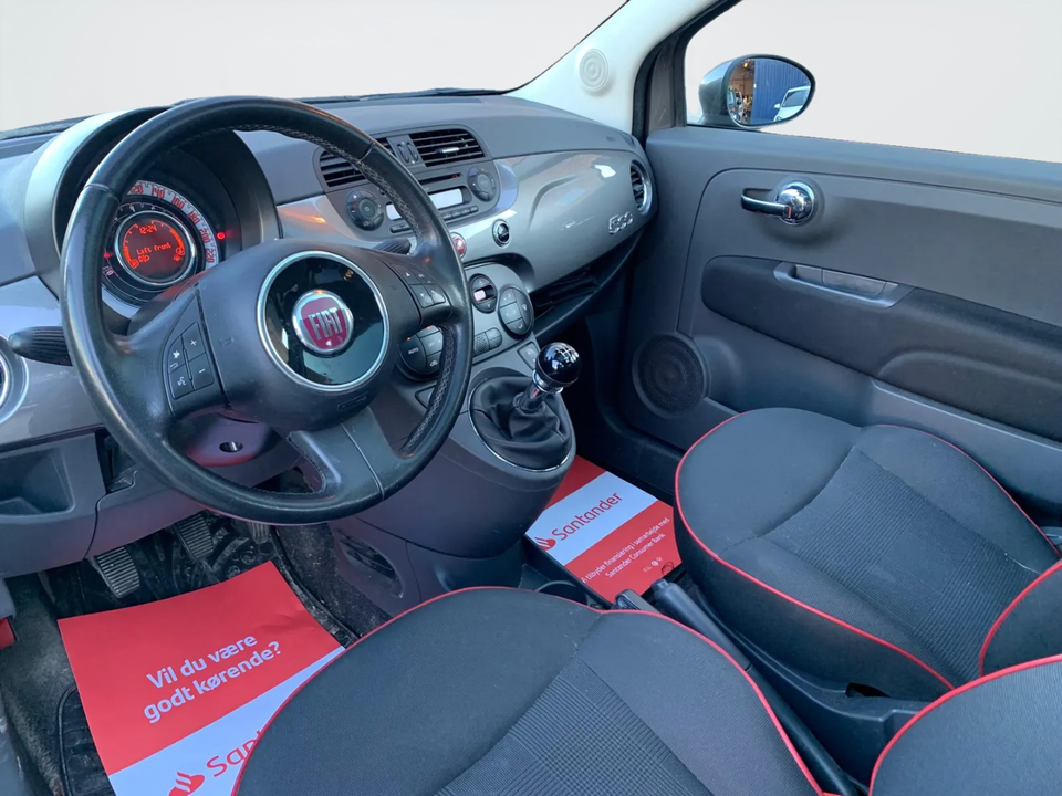 Fiat 500 0,9 TwinAir 60 Pop 3d