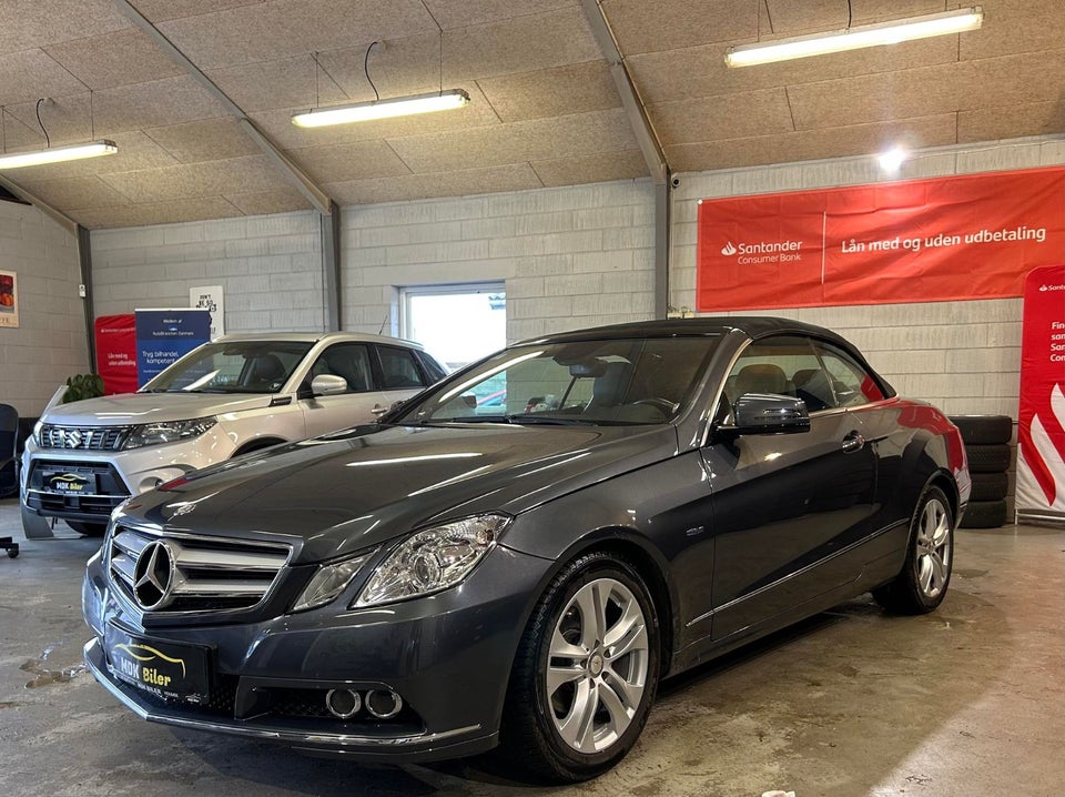 Mercedes E200 1,8 CGi Avantgarde Cabriolet aut. BE 2d