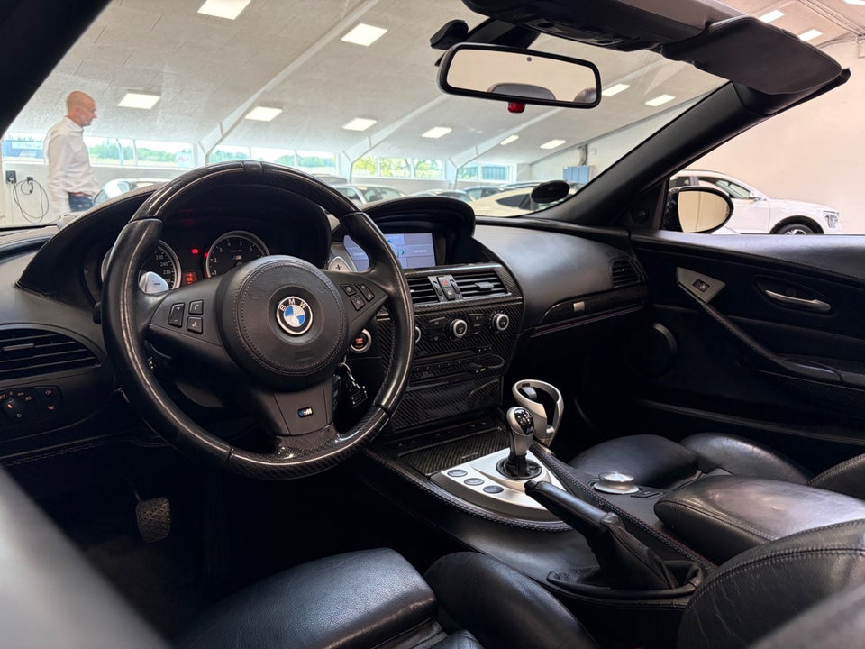 BMW M6 5,0 Cabriolet aut. 2d