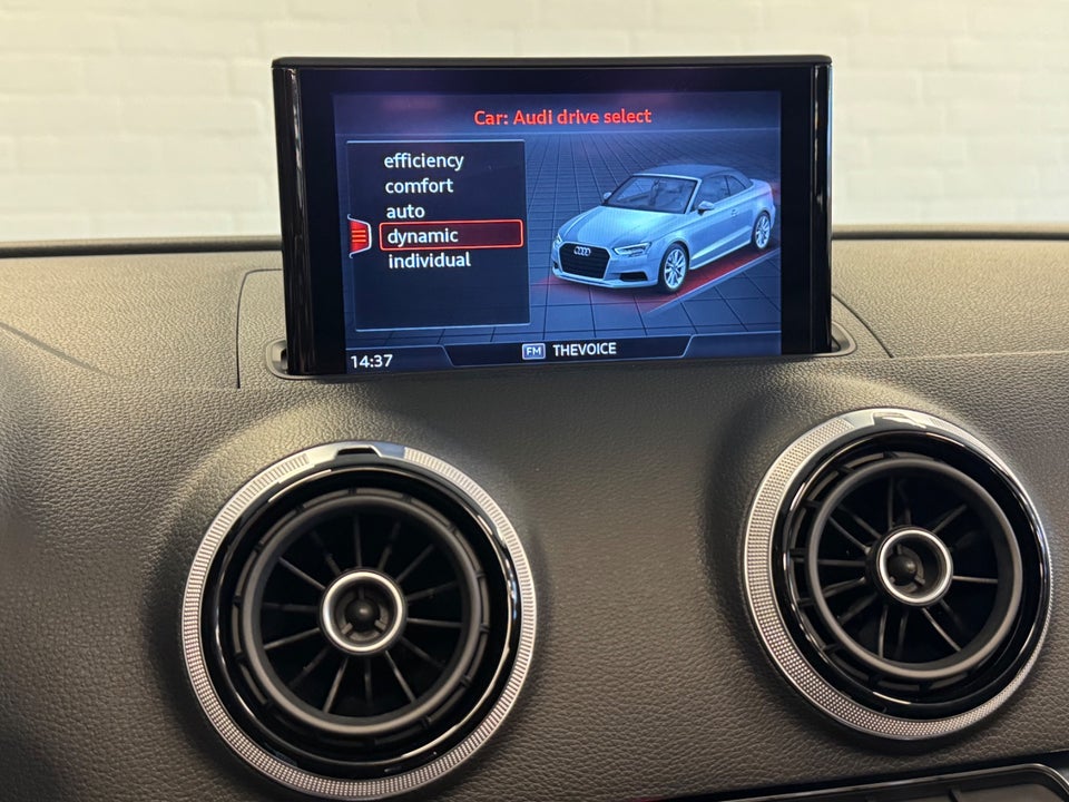 Audi A3 1,4 TFSi 150 Sport Cabriolet S-tr. 2d