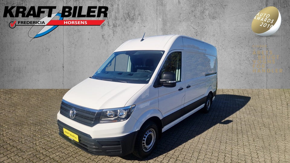 VW Crafter 35 2,0 TDi 177 Kassevogn L3H3 aut.