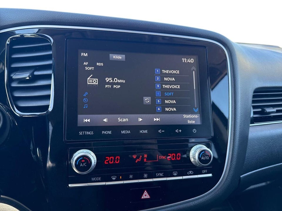 Mitsubishi Outlander 2,4 PHEV Intense CVT 4WD 5d