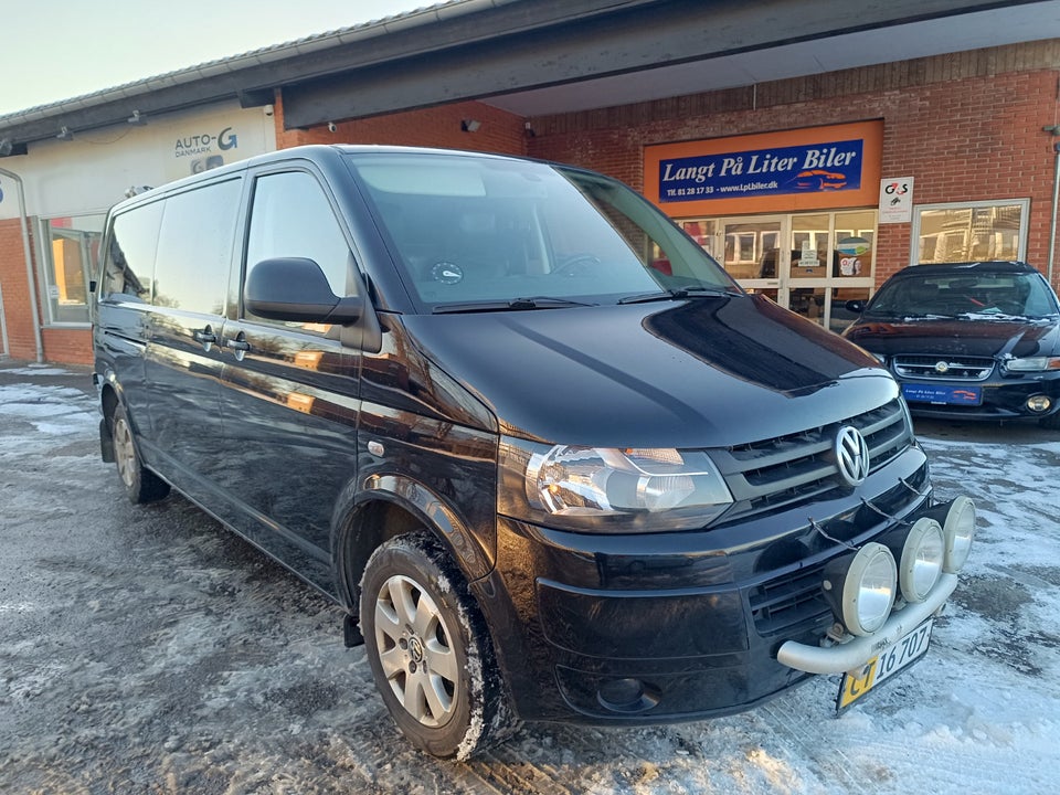 VW Transporter 2,0 TDi 140 Kassevogn DSG lang