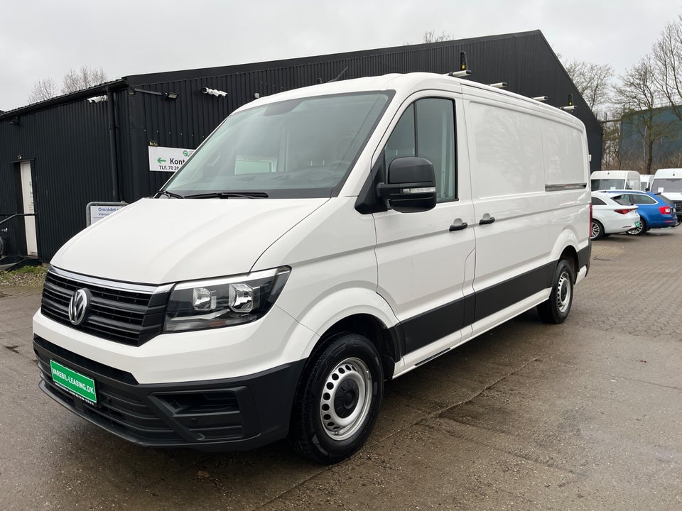 VW Crafter 35 2,0 TDi 140 Kassevogn L3H2