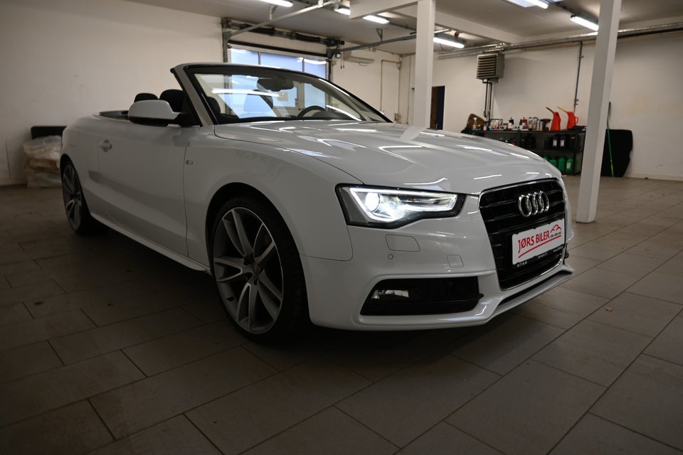 Audi A5 1,8 TFSi 177 S-line Cabriolet Multitr. 2d