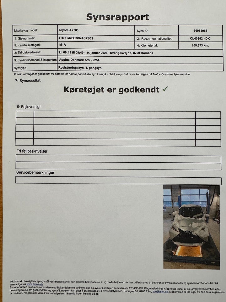 Toyota Aygo 1,0 VVT-i x-sky 5d