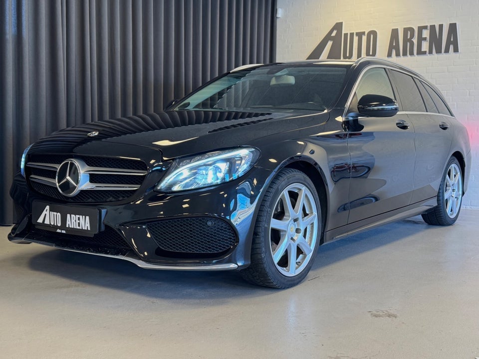 Mercedes C220 d 2,2 AMG Line stc. aut. 5d