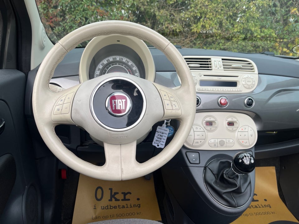 Fiat 500C 1,2 Lounge 2d