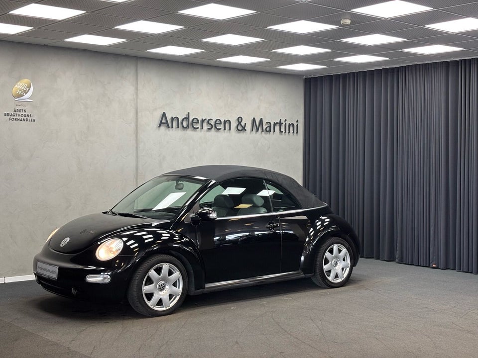 VW New Beetle 2,0 Cabriolet aut. 2d