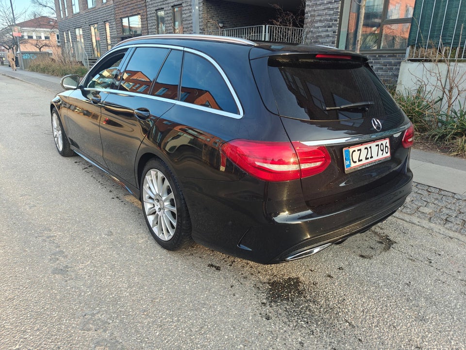 Mercedes C220 d 2,2 AMG Line stc. aut. 5d