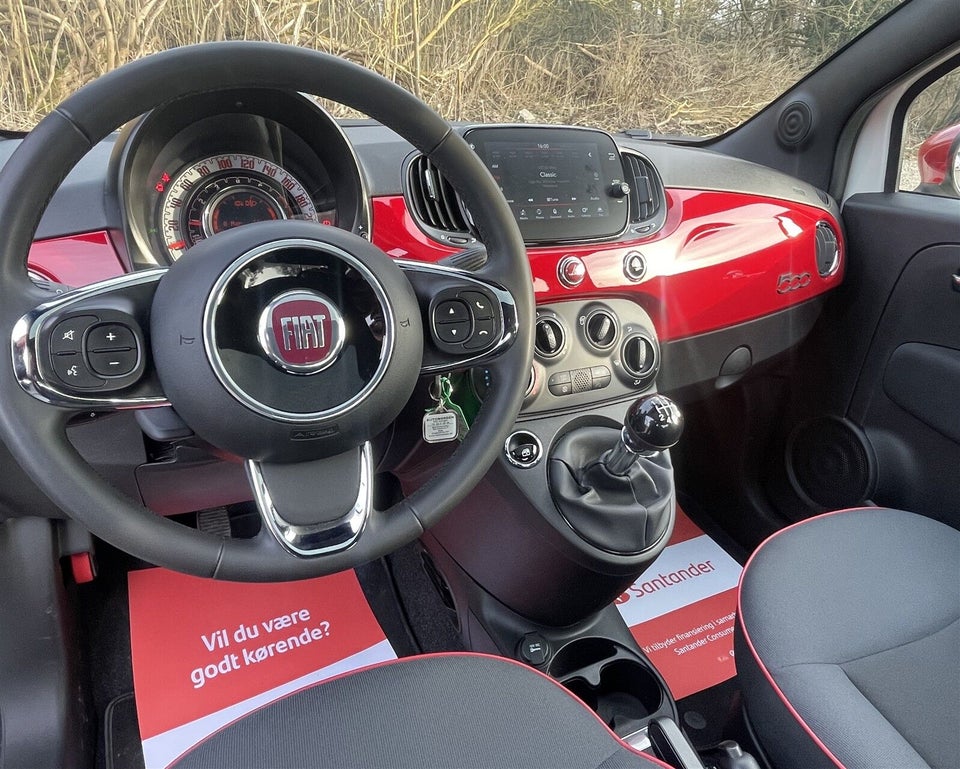Fiat 500 1,0 Hybrid (RED) 3d