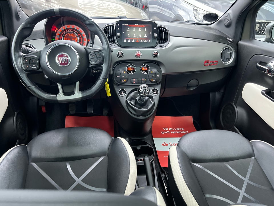 Fiat 500 0,9 TwinAir 80 Sportiva 3d