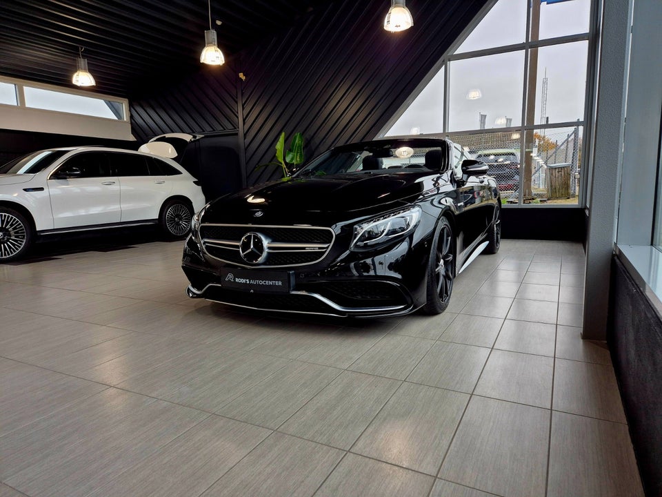 Mercedes S63 5,5 AMG Cabriolet aut. 4Matic 2d