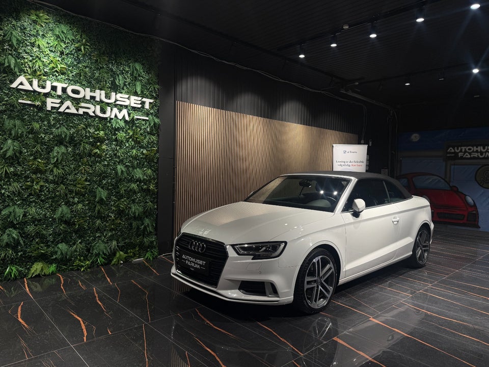 Audi A3 2,0 TFSi 190 Sport Cabriolet S-tr. 2d