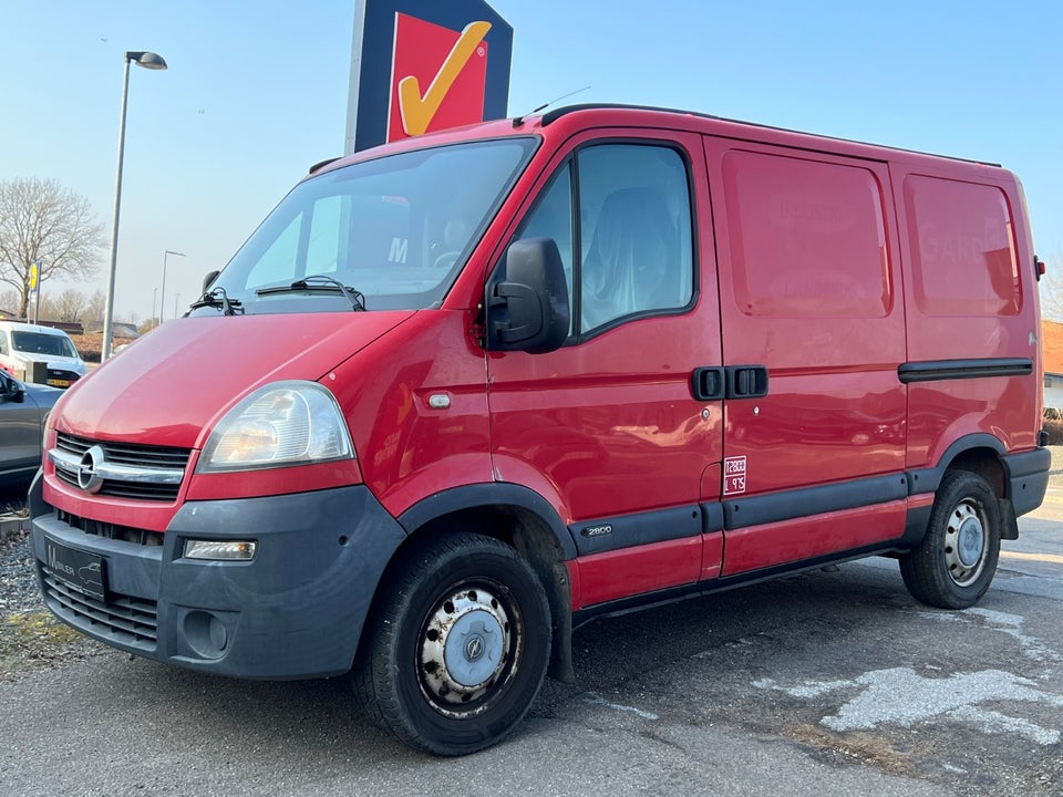 Opel Movano 2,5 CDTi 100 Kassevogn L1H1 4d