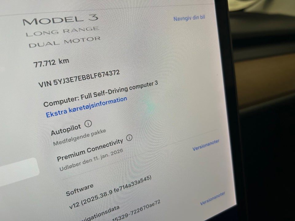 Tesla Model 3 Long Range AWD 4d