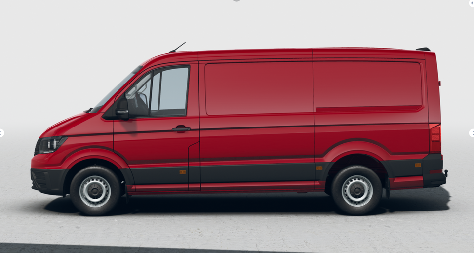 VW Crafter 35 2,0 TDi 140 Kassevogn L3H2
