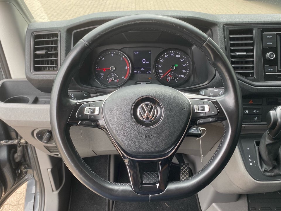 VW Crafter 35 2,0 TDi 177 Kassevogn L3H3 aut.