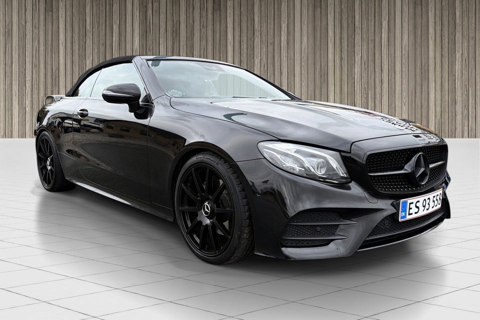 Mercedes E220 d 2,0 AMG Line Cabriolet aut. 2d