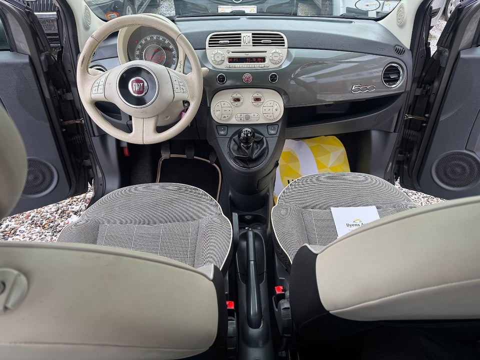 Fiat 500 0,9 TwinAir 80 Lounge 3d