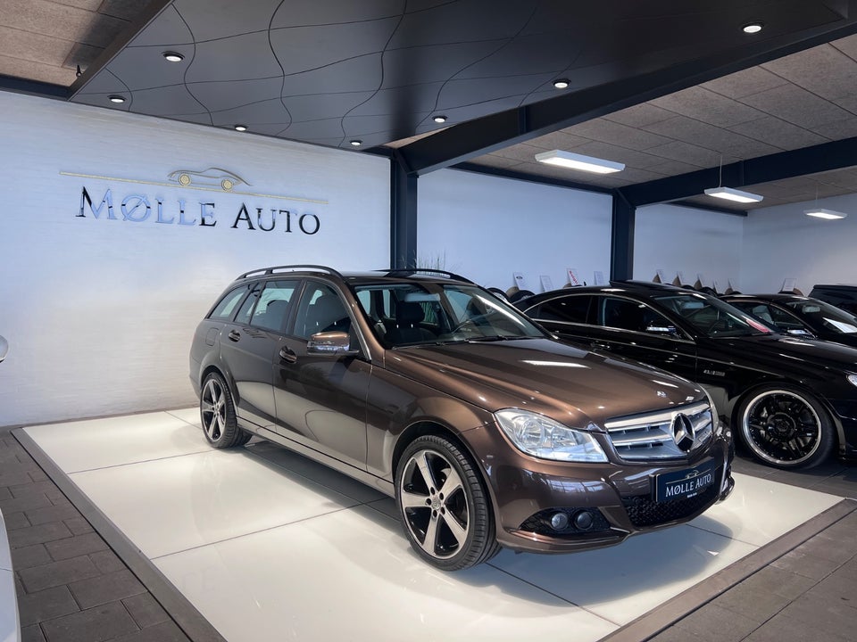 Mercedes C200 2,2 CDi AMG Line stc. aut. BE 5d