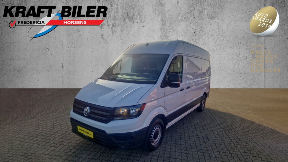 VW Crafter 35 2,0 TDi 177 Kassevogn L3H2 aut.