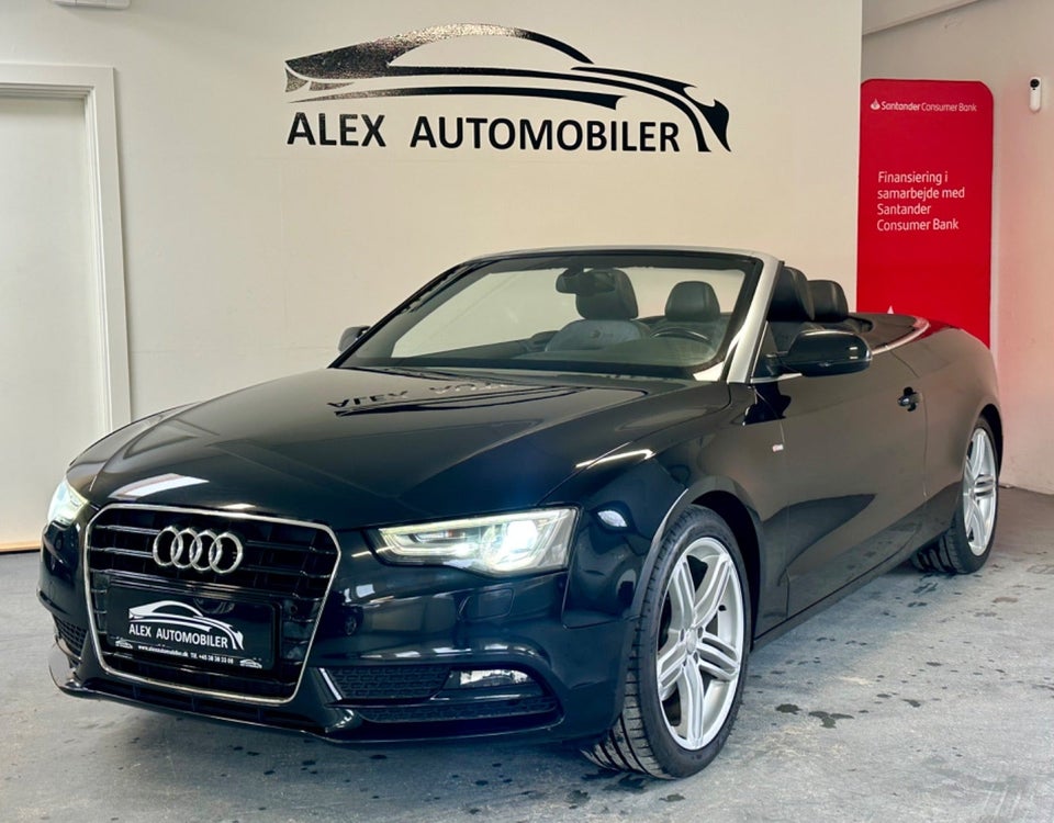 Audi A5 2,0 TFSi 211 Cabriolet Multitr. 2d