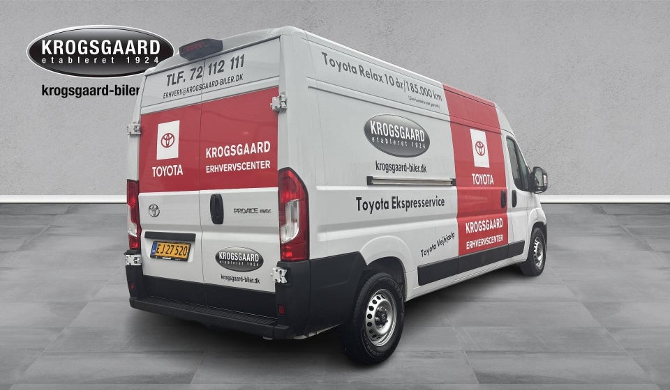 Toyota ProAce Max 2,2 D 180 Comfort Master Kassevogn L3H2 aut.