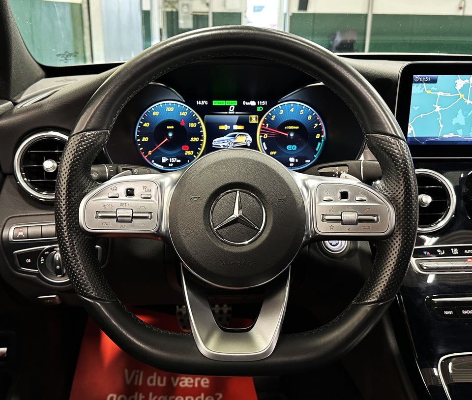 Mercedes C300 e 2,0 AMG Line stc. aut. 5d