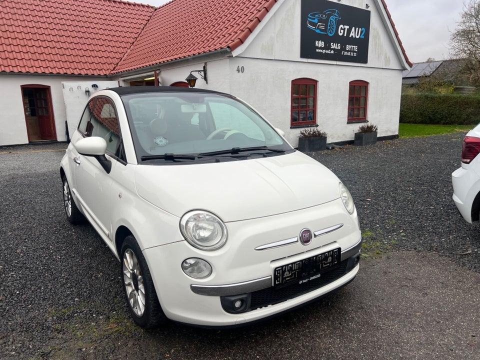 Fiat 500C 1,2 Lounge 2d