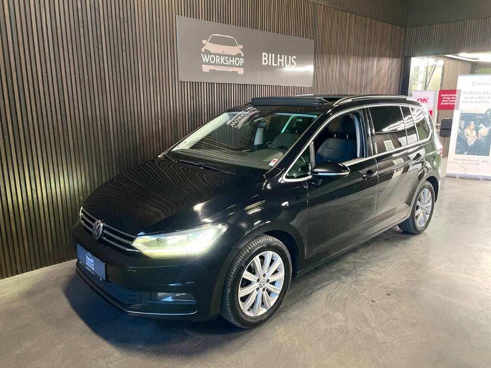 VW Touran 2,0 TDi 150 Highline DSG 7prs 5d