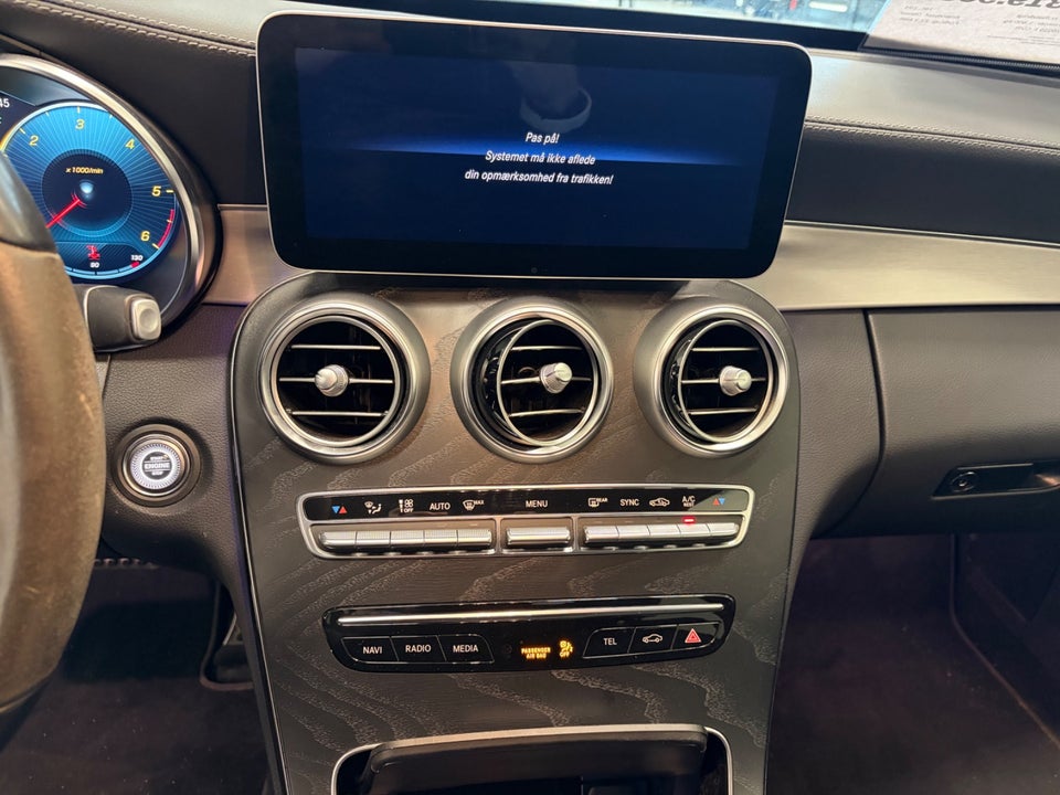 Mercedes C220 d 2,0 AMG Line Night Edition stc. aut. 5d