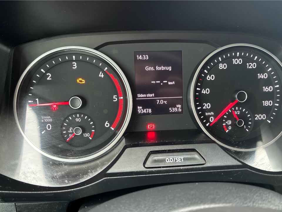 VW Crafter 35 2,0 TDi 140 Kassevogn L3H3