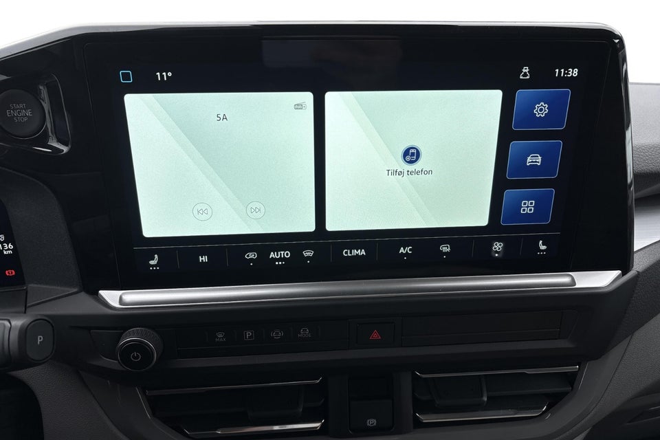 VW e-Transporter Comfort Kassevogn SWB