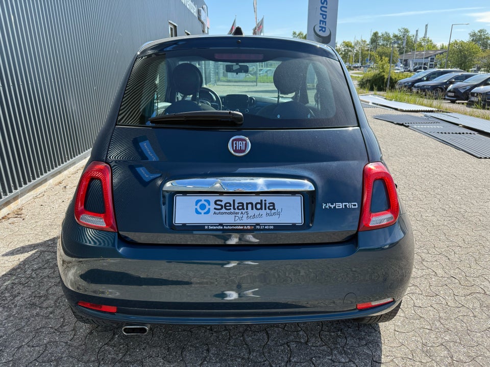 Fiat 500 1,0 Hybrid Lounge 3d