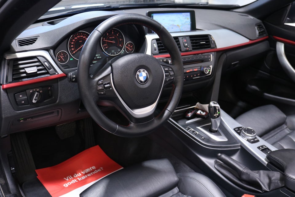 BMW 420d 2,0 Cabriolet Sport Line aut. 2d