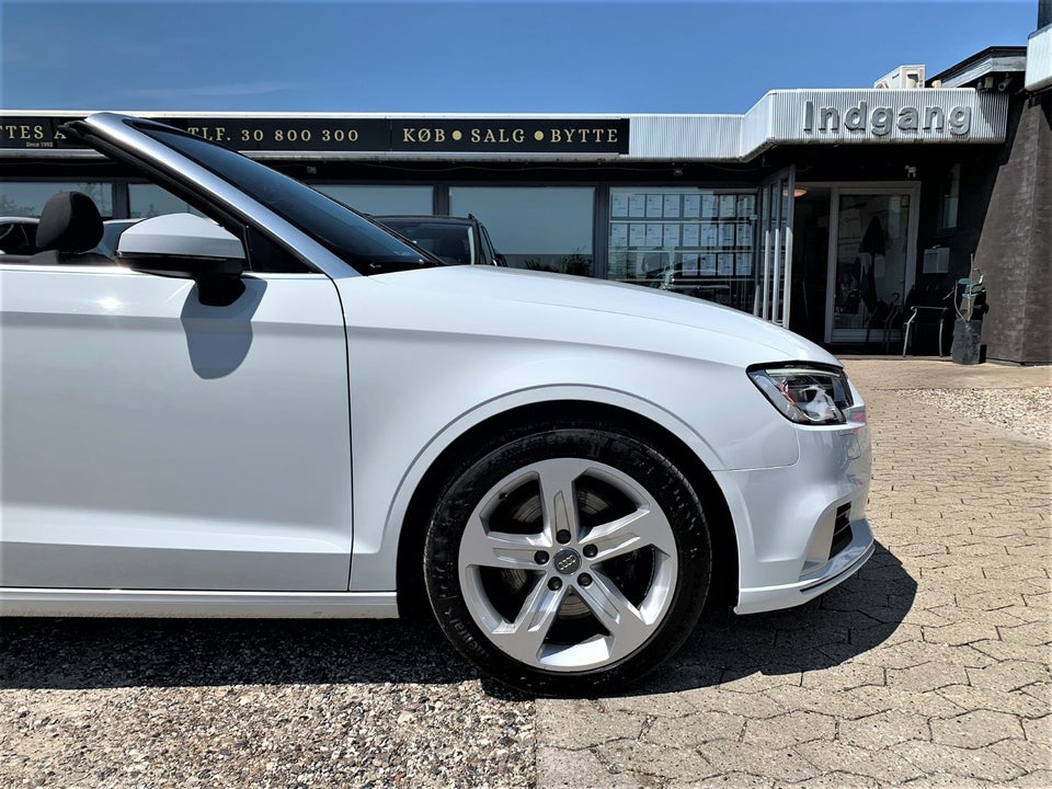 Audi A3 2,0 TFSi 190 Sport Cabriolet S-tr. 2d