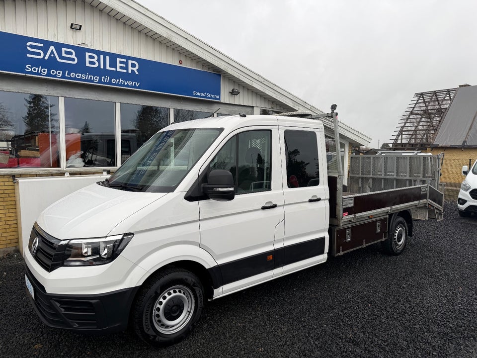 VW Crafter 35 2,0 TDi 177 Db.Kab m/knæklad L4