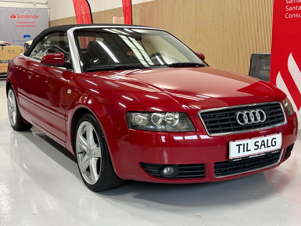 Audi A4 2,4 V6 Cabriolet Multitr. 2d