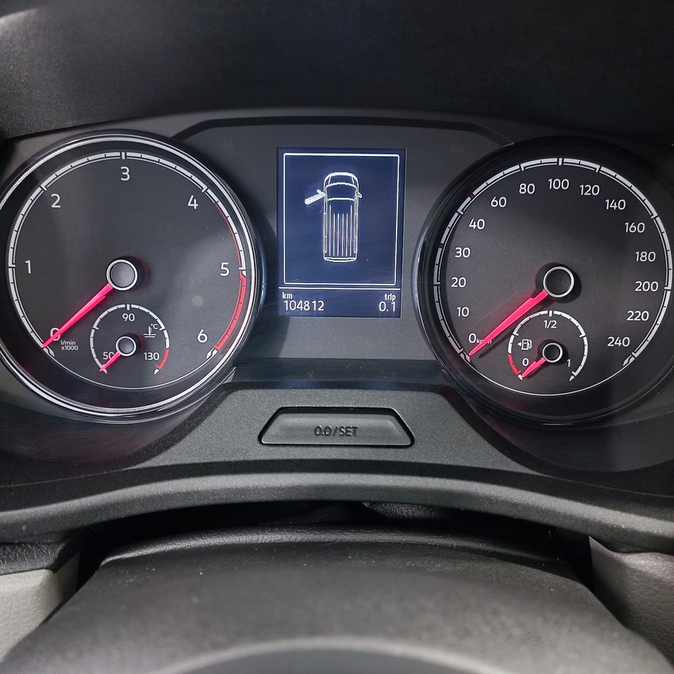 VW Transporter 2,0 TDi 199 Kassevogn DSG 4Motion kort