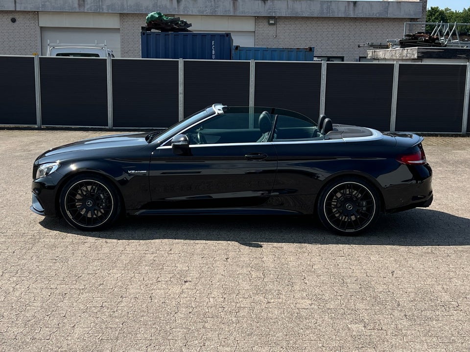 Mercedes C63 4,0 AMG Cabriolet aut. 2d
