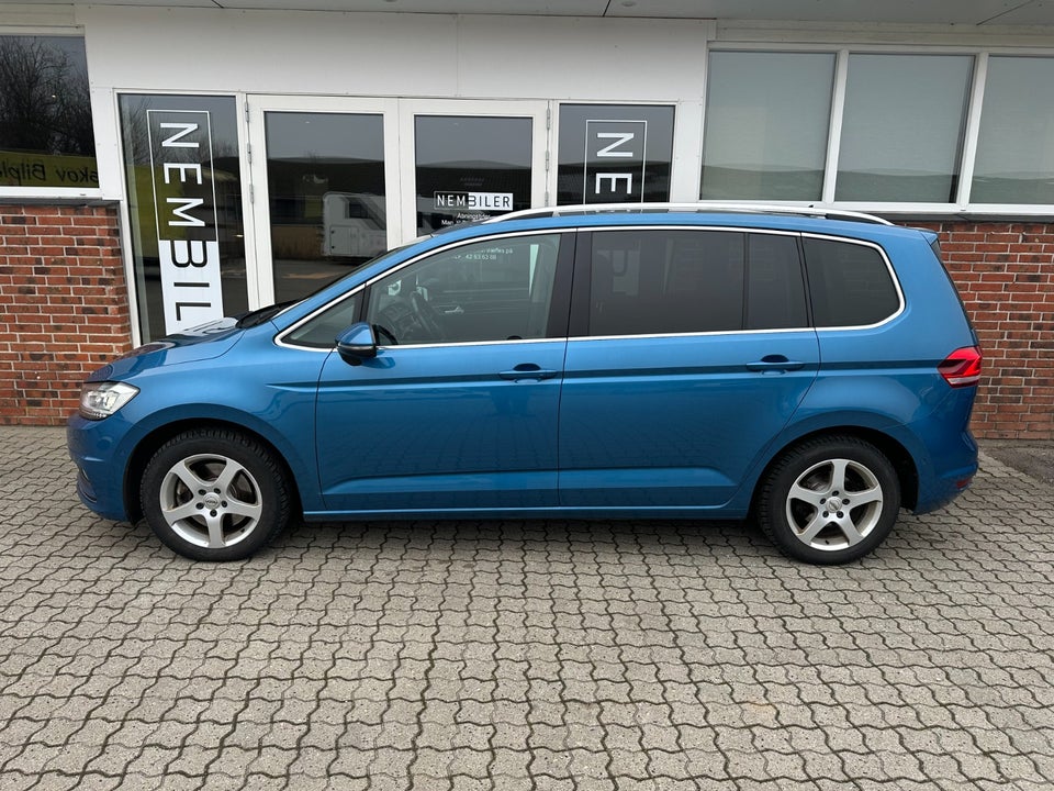 VW Touran 2,0 TDi 150 Highline DSG 7prs 5d