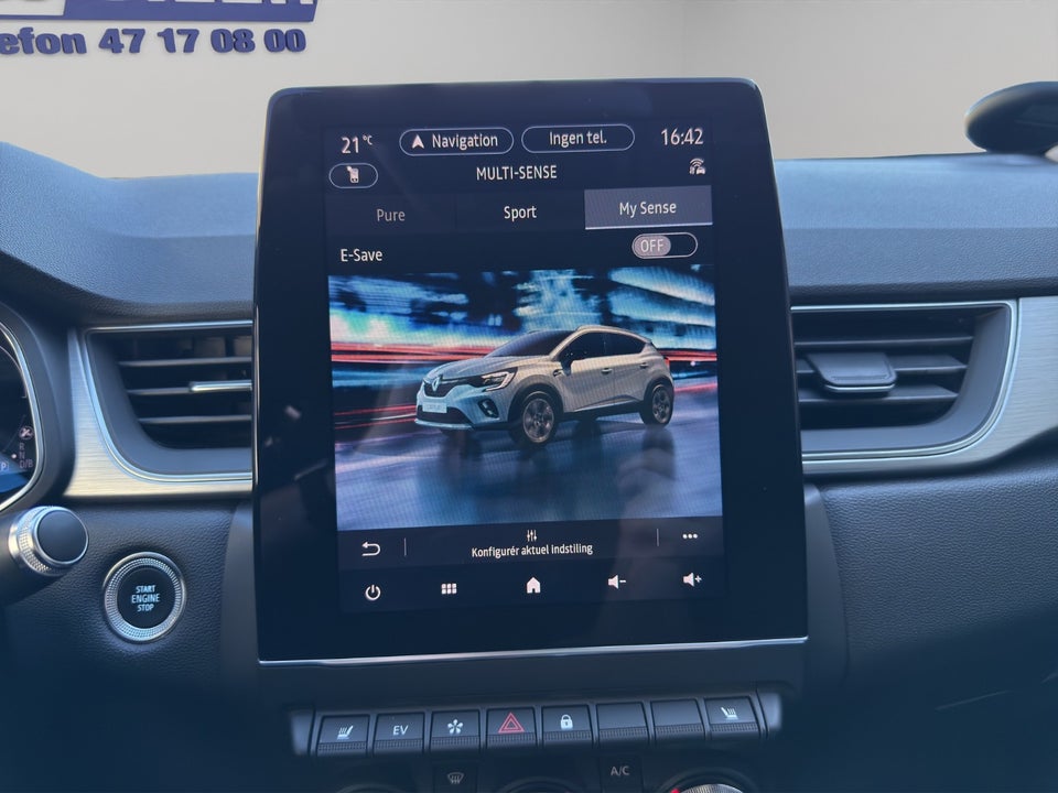 Renault Captur 1,6 E-Tech Intens 5d