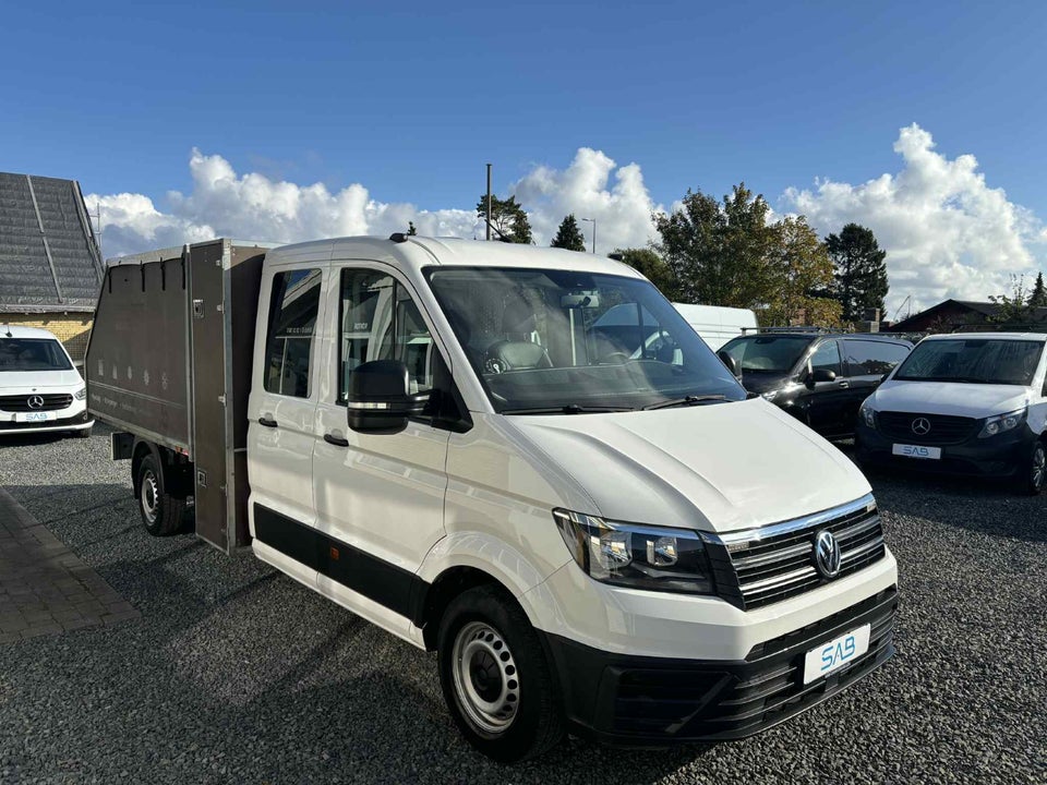 VW Crafter 35 2,0 TDi 177 Db.Kab m/tiplad