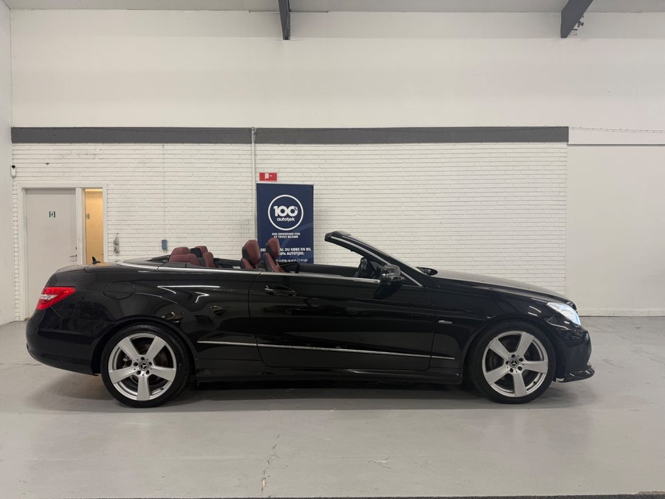 Mercedes E350 3,5 CGi AMG Line Cabriolet aut. BE 2d