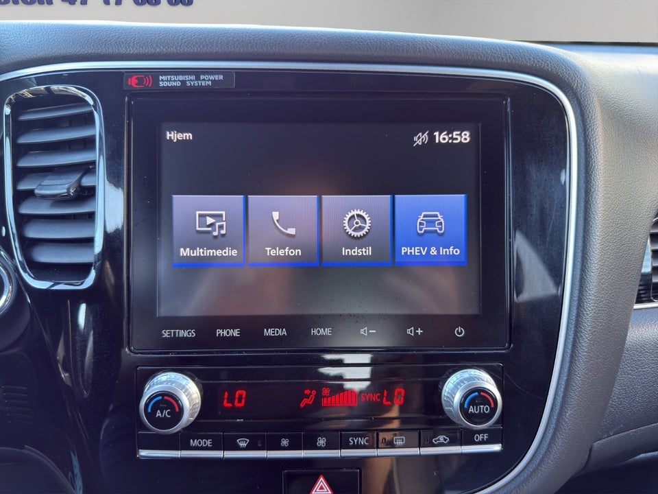 Mitsubishi Outlander 2,4 PHEV Instyle CVT 4WD 5d