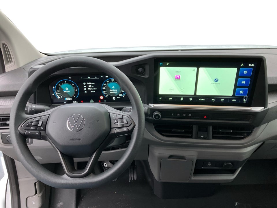 VW Transporter 2,0 TDi 150 Comfort Kassevogn aut. SWB