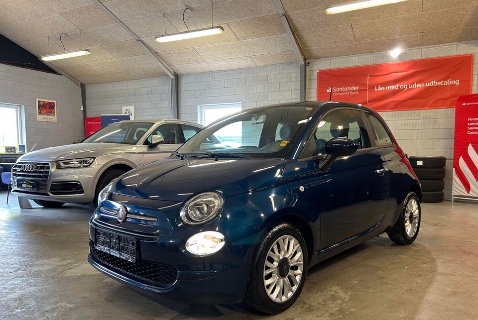 Fiat 500 0,9 TwinAir 80 Beauty Blue 3d