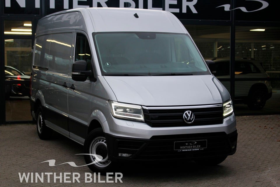 VW Crafter 35 2,0 TDi 177 Kassevogn L2H2